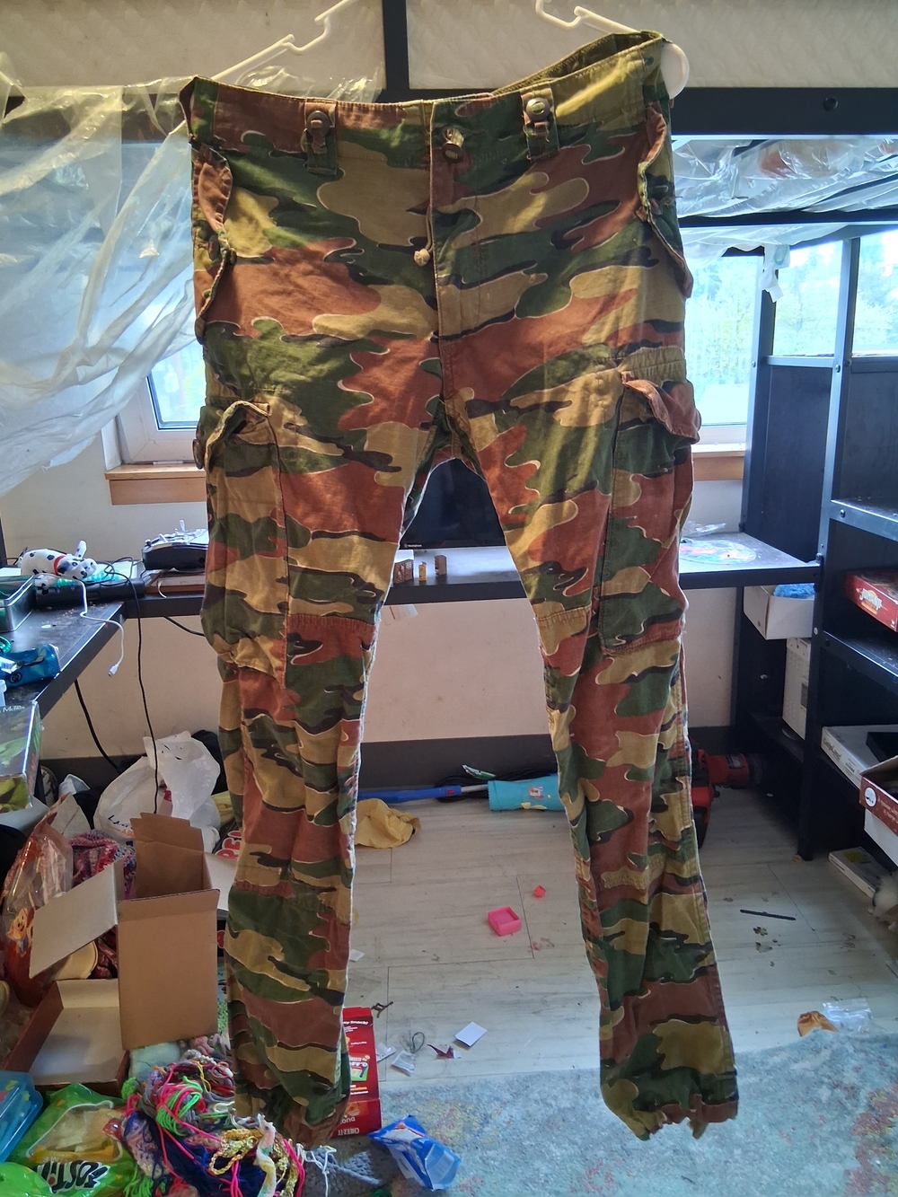 Polo by Ralph Lauren Men's Camo Cargo Pants - Green/Brown